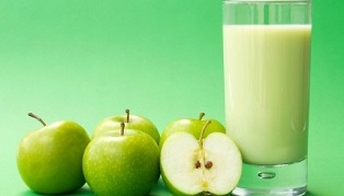 kefir - apple diet for weight loss