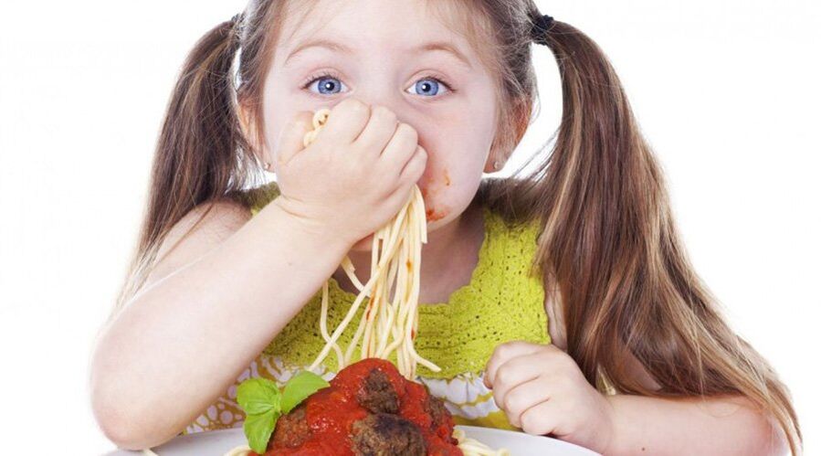 a child on a gluten-free diet