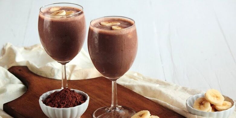 chocolate banana cocktail for weight loss