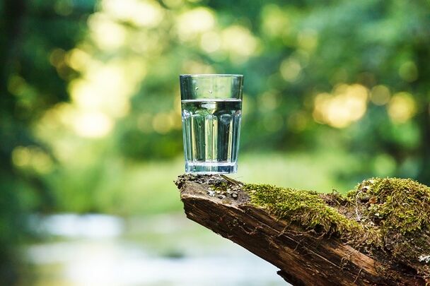 Dissolved water is the best option for a water diet